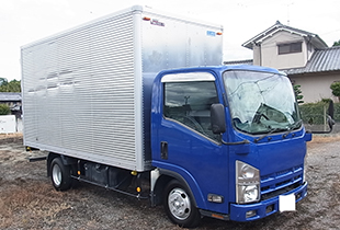 小型 平成26年式 いすゞ エルフ アルミバン 標準ロング アルミバン 車検付