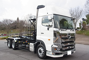 大型 令和7年式 日野 ﾌﾟﾛﾌｨｱ ｺﾝﾃﾅ車 未使用車 ﾊｲﾙｰﾌ 極東開発ﾌｯｸﾛｰﾙ 22t仕様 7F