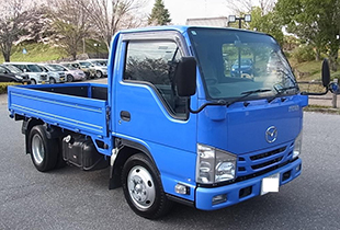 小型 平成27年式 ﾏﾂﾀﾞ ﾀｲﾀﾝ 平ﾎﾞﾃﾞｨ 3t4ﾅﾝﾊﾞｰ 床鉄板張り ﾌﾙﾌﾗｯﾄﾛｰ